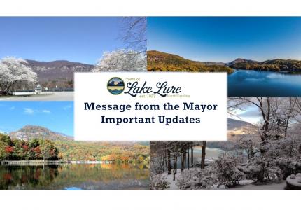 4 Seasons Banner - Message from the Mayor - Important Updates