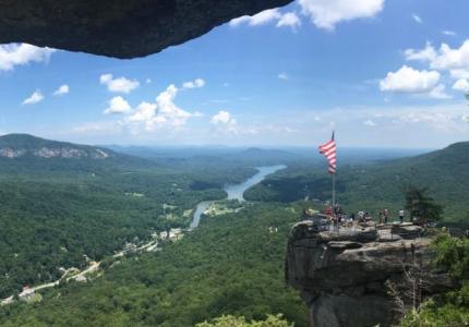 CRSP View Scape of Lake Lure by Ashley Mahoney-Axios