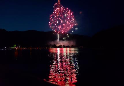 7/4/21 Fireworks over Lake Lure