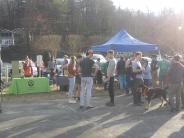 Climbers and their family enjoying Morse Park after the event