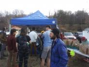 Climbers and their family enjoying Morse Park after the event