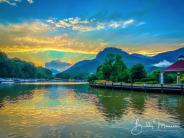 Lake Lure Gazebo by Buddy Morrison