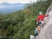 Rock climbing