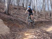 Biker in Buffalo Creek Park