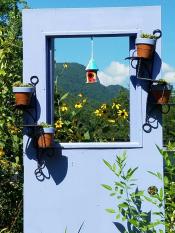 Fairy Door with Bird Houses
