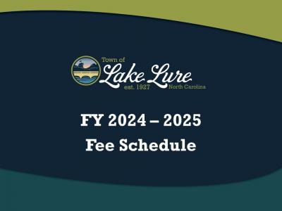 Fee Schedule Sign