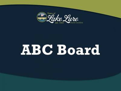 ABC Board Sign