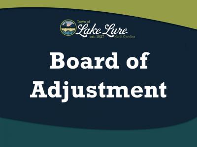 Board of Adjustment Sign