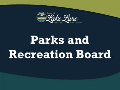 Parks and Recreation Board Sign