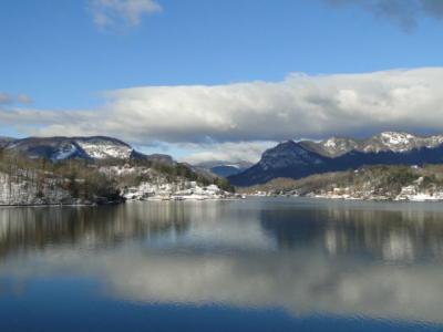 Lake Lure in Winter