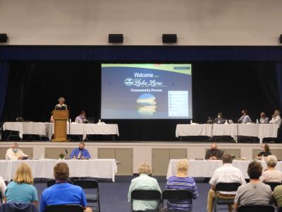 Mayor and Panels on Stage