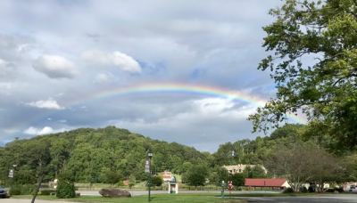 Rainbow over Lake Lure