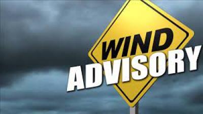 Wind Advisory Sign