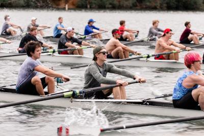 Collegiate rowers