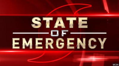 State of Emergency sign