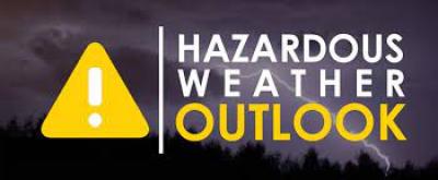 Hazardous Weather Sign