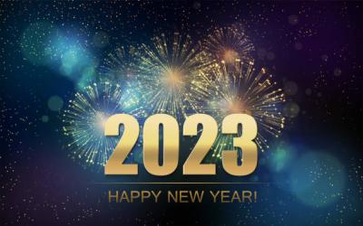 Happy New Year Sign 2023