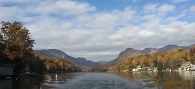 Lake Lure in Fall