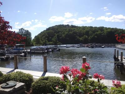 Boats at the Washburn Marina on 5/1/23