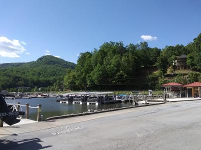 Lake Lure from the Washburn Marina