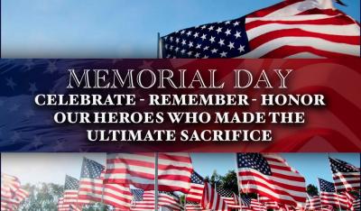 Memorial Day - Honor and Remember
