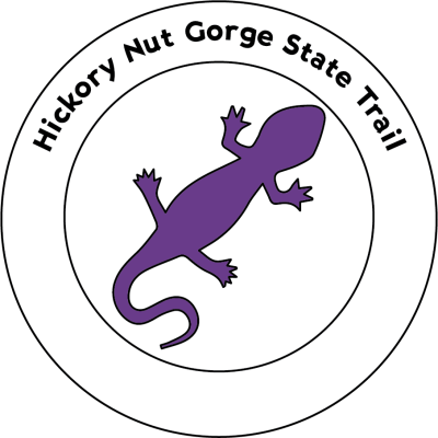 HNG State Trail Logo with Purple Salamander