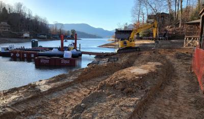 2023 Sunset Cove Sewer System Installment