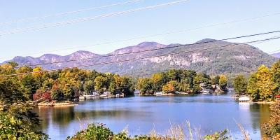 Lake Lure in Autumn