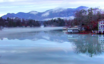 Lake Lure at Sunset