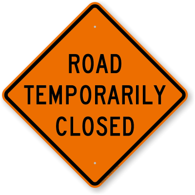 Road Temporarily Closed