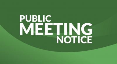 Public Meeting Sign