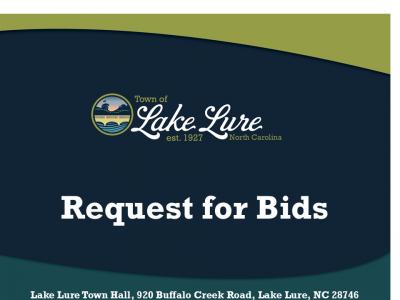 Request for Bids Sign