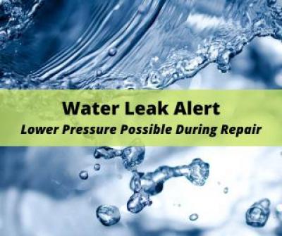 Water Leak sign