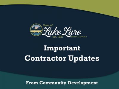 Contractor Information Sign