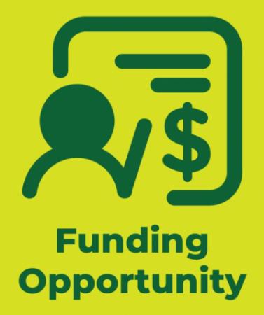 Funding Opportunity Sign