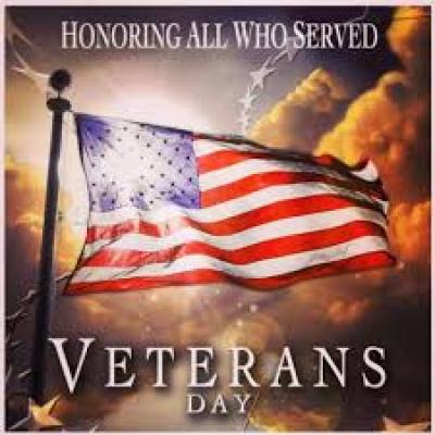 Honoring all who served -  Stefan’s posted with US flag 