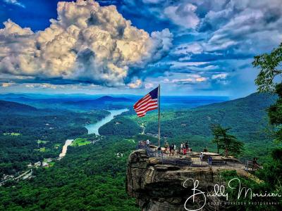 Chimney Rock State Park View By Buddy Morrison
