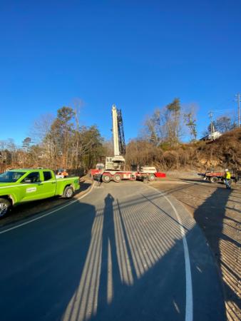 Crane at Dam Bridge 1/28/25