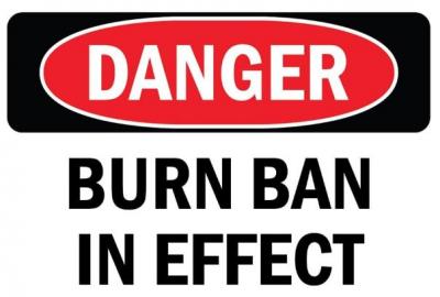 Burn Ban Sign