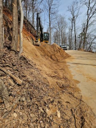 Repairing the Youngs Mountain Drive Landslide