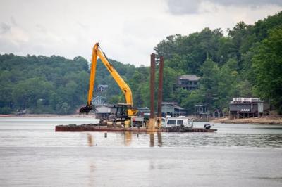 Debris Removal Barge