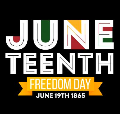Juneteenth sign