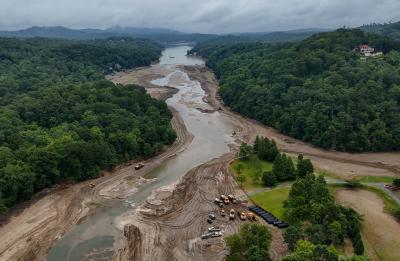 Aerial View of Lake Lure by Evelyn Hockstein-Reuters