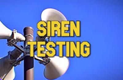 Siren Testing in the Town of Lake Lure, NC: 