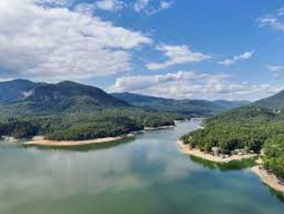 Lake Lure Aerial view