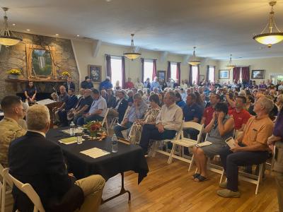 Lake Lure & Chimney Rock Commemorations Ceremony Photo