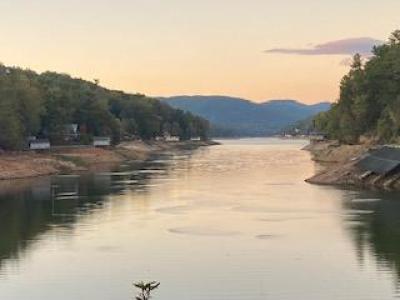 Lak Lure 10/15/25 from Lake House Restaurant