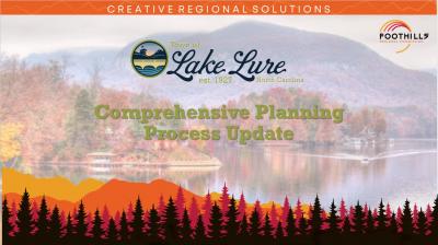 Town of Lake Lure Comprehensive Planning Process Update