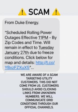 Scam Alert - Duke Energy Scam Alert - Duke Energy