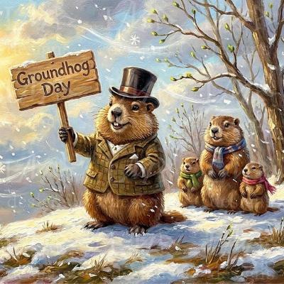 Happy Groundhog Day!